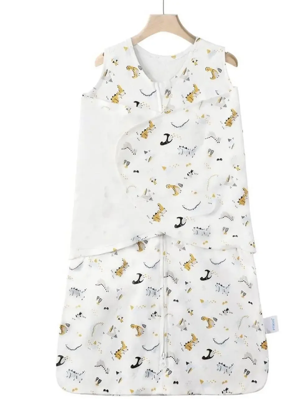 Baby Sleepsack, 100% Cotton Wearable Blanket, Swaddle Dinosaur 3-6 Months New